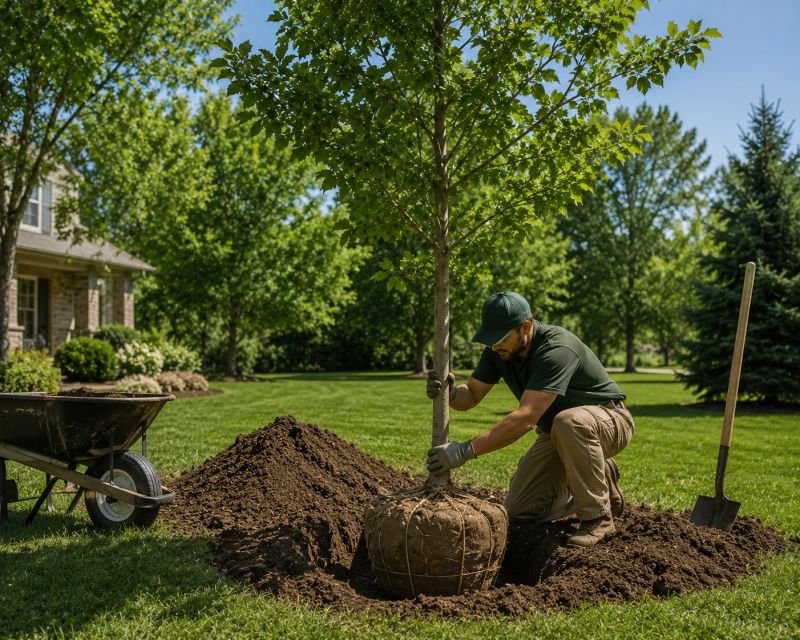 Maple Tree Planting in Ventura County, CA