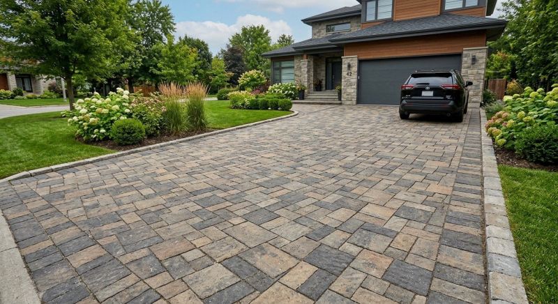 Stone Driveway Construction in Davis County, UT